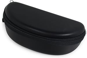 テーシーケース サングラスケース 黒 ハード ファスナー式 EVA LM-7003-2