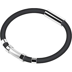 ブレスレット ペア 静電ブレスレット 静電気除去ブレス おしゃれ 静電気除去グッズ シリコン チタン 磁気 ゲルマニウム…
