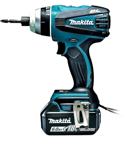 Amazon | マキタ(Makita) 充電式インパクトドライバ 18V6Ah バッテリ2  