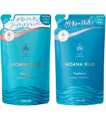 Amazon | ISM シャンプー＆トリートメント モアナブルー 詰め替え