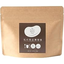 Amazon | 【管理栄養士も推奨！】私の完全美容食｜ソイプロテイン 黒糖