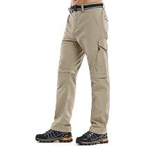 Toomett Hiking Pants Mens,Zip Off 
