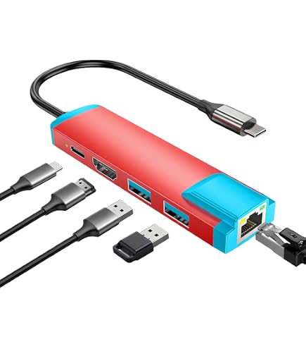 Amazon.co.jp: Switch 2用ドック【6 IN 1「22.0.0」対応】スイッチ 2