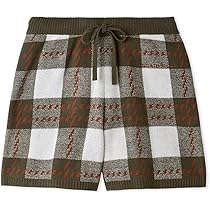 新品上下2点SET ジェラピケ　エアモコチェックジャガードカーデ&ショートパンツ 新品上下2点SET ジェラピケ エアモコチェックジャガードカーデ