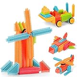 NextX ブロック 積み木 立体パズル アイディアパーツ DIYおもちゃ プラスチック 誕生日プレゼント (CW150)