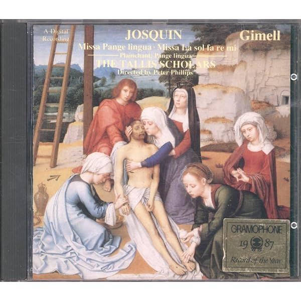【中古】 ジョスカン・デ・プレ：ミサ曲 パンジェ・リングァ タリス・スコラーズ ジョスカン・デ・プレ：ミサ曲《パンジェ・リングァ》、《ラ・ソ