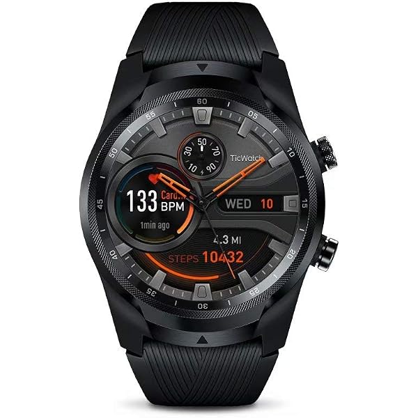 TicWatch Pro 4G LTE Cellular Smartwatch GPS NFC Wear OS by Google Android  Health and Fitness Tracker with Calls Notifications Music Swim Sleep  Tracking Heart Rate Monitor US Version : Amazon.com.au: Electronics