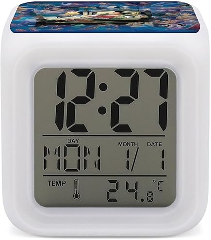 Amazon.co.jp: ディズニープリンセス 目覚まし時計 アナログ 大音量