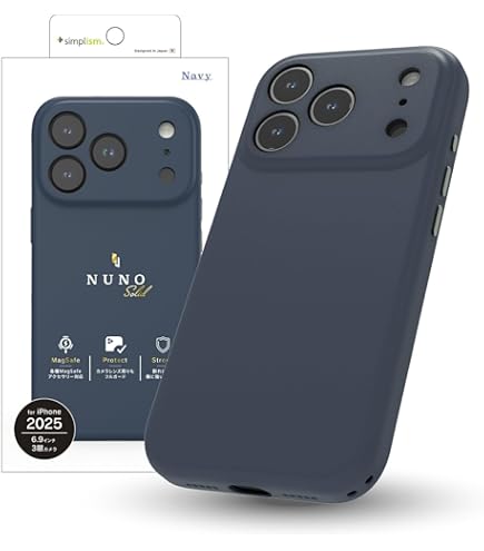 Amazon.co.jp: Simplism シンプリズム iPhone 17 Pro Max [NUNO