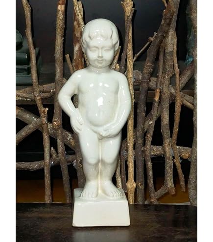 小便小僧　置物　昭和レトロ Amazon.co.jp: 小便小僧 オブジェ インテリア 樹脂製 雑貨 置物