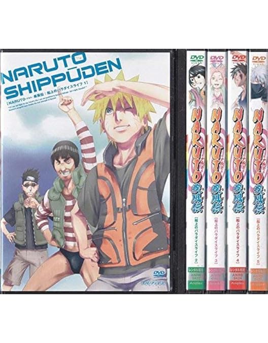 Amazon.co.jp: ナルト 疾風伝 五影集結の章 [レンタル落ち] (全6巻