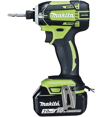 Amazon.co.jp: Makita TD170DRGXL Rechargeable Impact Driver, Lime