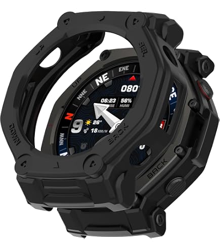 Amazon | 【3枚セット】For Amazfit T-Rex 3 Pro 48mm ガラスフィルム 
