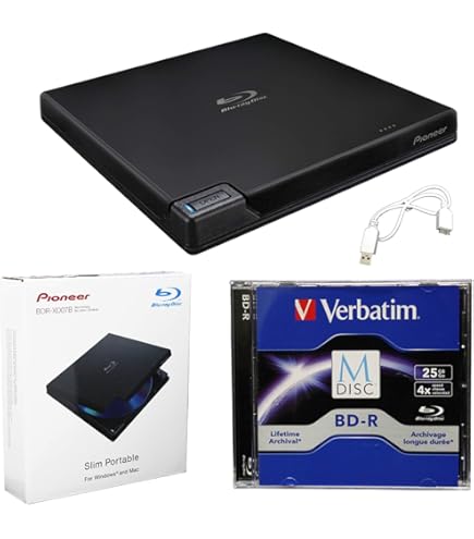 Amazon.co.jp: パイオニア BDXL対応 USB2.0用 ポータブルブルーレイ