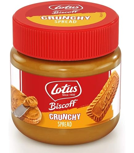 Amazon | ロータス ビスケット スプレッド クランチ 190g×6個 | Lotus 