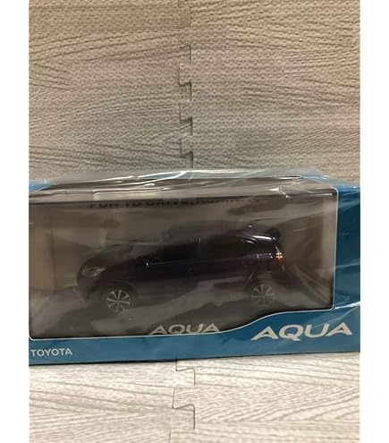 Amazon | 1/30 トヨタ 新型アクア AQUA カラーサンプル ミニカー