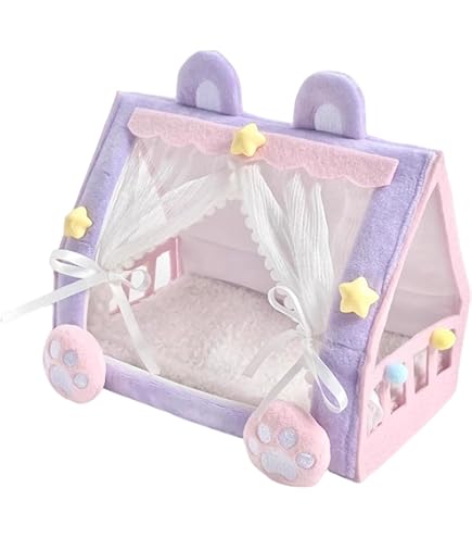 Amazon | LOL-FUN ドールテントベッド、ドールハウスアクセサリー