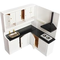 Amazon | 1/12 ミニチュア 冷蔵庫 ドールハウス 家具 小物, 白色