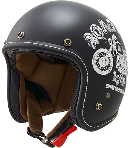 即日発送　マルシンバイクヘルメット ジェット バイザー付き マルシン Marushin バイク ヘルメット ジェット バイザー付き M
