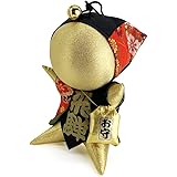 【おはなもあな】さるぼぼ 金運 宝くじ運 勝負運 才能 置物 出世運 開運 ギャンブル 縁起のいい金色 呼寄せる 最強ゴールドさるぼぼ サルボボ【おはなもあな】 (レッド)