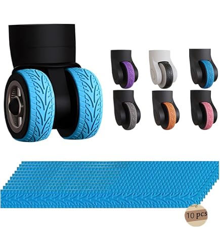 Amazon.co.jp: 4PCS 荷物ホイールカバー スーツケースホイール