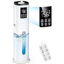 25L 大容量 置き型加湿器 ホワイト/ブルー70畳対応 51FUy26dKWL._AC_UF350,