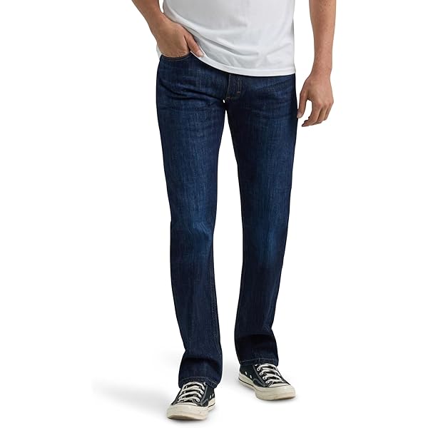 Amazon | (リー) Lee メンズ Regular Fit Straight Leg (レギュラー