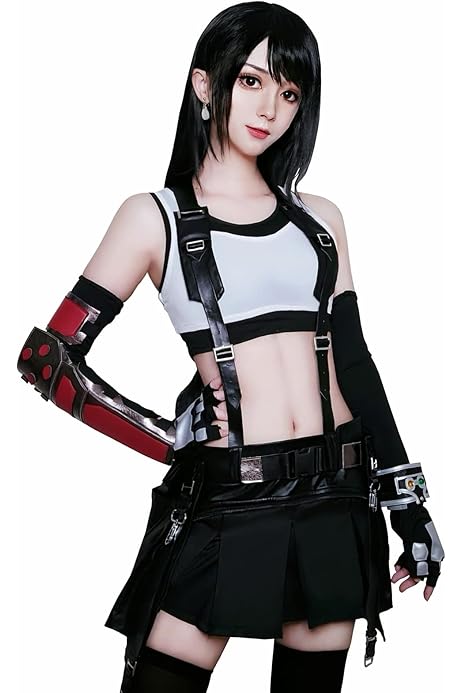Amazon | [売店] ff7 ティファ・ロックハート コスプレ衣装 お盆 演出 