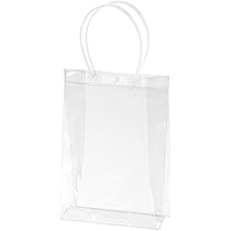 Amazon.co.jp: ヘッズ 無地 透明 ビニール バッグ 縦長 XL 10枚