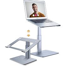 Amazon.co.jp: Supamir ノートパソコンスタンド 高い 座る立つ両用 pc 