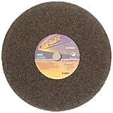 Norton Charger Portable Snagging Abrasive Wheel, Type 1, Straight, Zirconia Alumina, 5/8-11 Arbor, 1