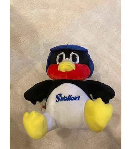 ヤクルトスワローズ　つば九郎　ぬいぐるみセット Amazon.co.jp: ヤクルトスワローズ お座り干支つば九郎寅年Ver