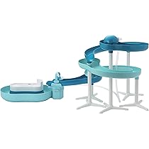 ツイストスライダー そうめん流し器 720° 流麺 ツイストスライダーそうめん流し器720(ミントブルー) D-6678