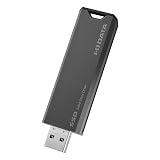 IODATA SSD 外付け 2TB グレー×ブラック 小型 スティック ポータブル 高速転送 テレビ録画対応 PS5/PS4(動作確認済) USB 3.2 Gen 2 日本メーカー SSPS-US2GRE