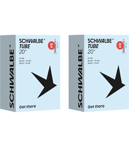 Amazon | シュワルベ(SCHWALBE) 【セット品】 自転車用チューブ2本
