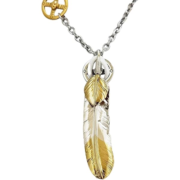 Amazon | [silver KYASYA]シルバー925 フェザーネックレス 925