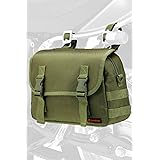 ヘンリービギンズ(Henly Begins) デイトナ バイク用 サイドバッグ 6L マフラー側対応 サドルバッグ DHS-22 グリーン 30816