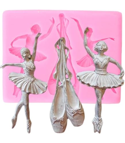 Grandmama's Goodies S121 Ballerina Dress Lollipop Chocolate/Soap Mold – Food Grade PETG Plastic, USA Made - View #7