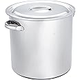 遠藤商事 TKG 寸胴鍋 30cm ステンレス製 外径×深さ(mm)316×300板厚(mm)0.9 質量(kg)13.23 容量(L) 20 目盛が付いてすぐわかる持ちやすい大きな取っ手付き蓋も引っ掛けられてとても便利 made in燕三条 業務用