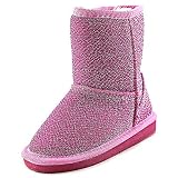Dawgs Glitter Boots ベビー 米国 4 ピンク カジュアルブーツ [並行輸入品]