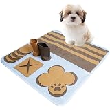 Amazon オーエフティー 犬用おもちゃ Idig Stay 犬 おもちゃ 掘る 探す 穴掘り ストレス解消 運動不足 知育トイ 餌マット トレーニングマット オーエフティー 犬用アジリティ 運動器具 通販