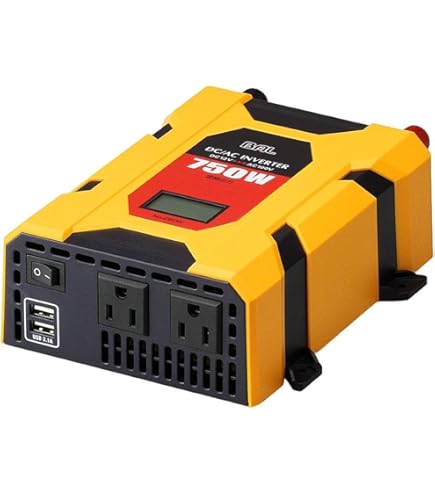 Amazon | FI-SQ1503-12VDC 正弦波インバーター (未来舎製) (1500W-12V 