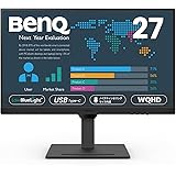 BenQ アイケアビジネス向けモニター BL2790QT 27インチ/WQHD/IPS/USB Type-C 65W給電/HDMI/DP/マイク付き/デイジーチェーン/コーディングモード/輝度自動調整機能（B.I.）搭載/ブルーライト軽減プラス/フリ