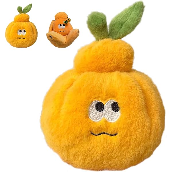 Amazon.co.jp: オレンジ ぬいぐるみ ペンダント 虫 キャラクター