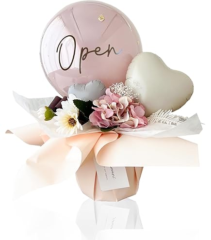 Amazon | 開店祝い フラワースマイル バルーンギフト 【エムズバルーン