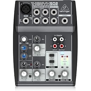 Behringer ベリンガー 5入力・1モノ+ステレオ出力コンパクトミキサー 502 XENYX