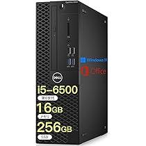 Amazon.co.jp: 【整備済み品】 デル デスクトップパソコン