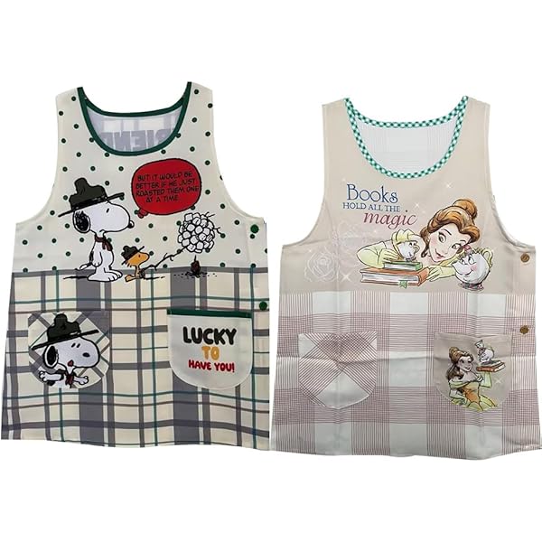 Amazon.co.jp: [ZOKKE] エプロン 保育士 キャラクター エプロン