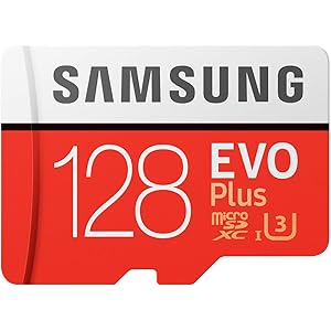 Samsung EVO Plus マイクロSDカード 128GB microSDXC UHS-I U3 100MB/s…