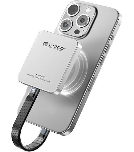 Amazon | OSCOO スマホ用ストレージ MD008 磁気でスマートフォンの裏側